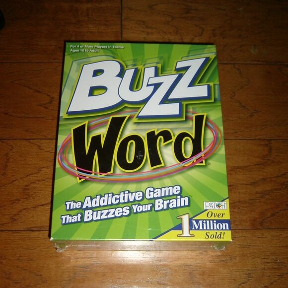 BUZZ WORD Game Family Friends Game 2012 Patch Products NEW FACTORY SEALED - Picture 1 of 3